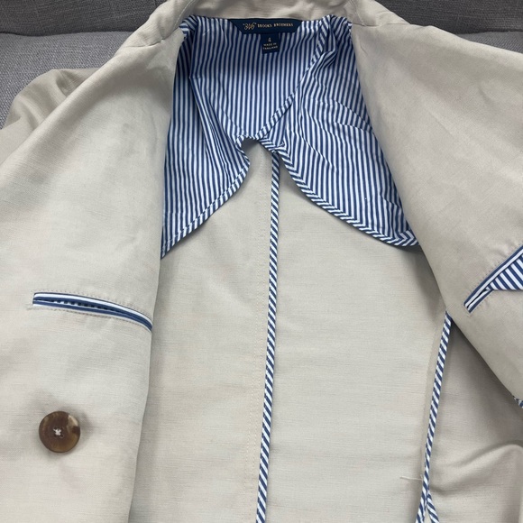 Brooks Brothers “346” Women’s Coat Blazer Button Up Size 4 - Picture 4 of 12